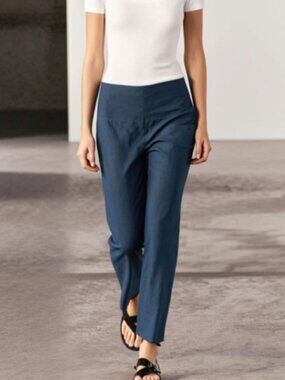 French Laundry Light Gray Elastic Waist Pants- Cawsual, workout or lounge